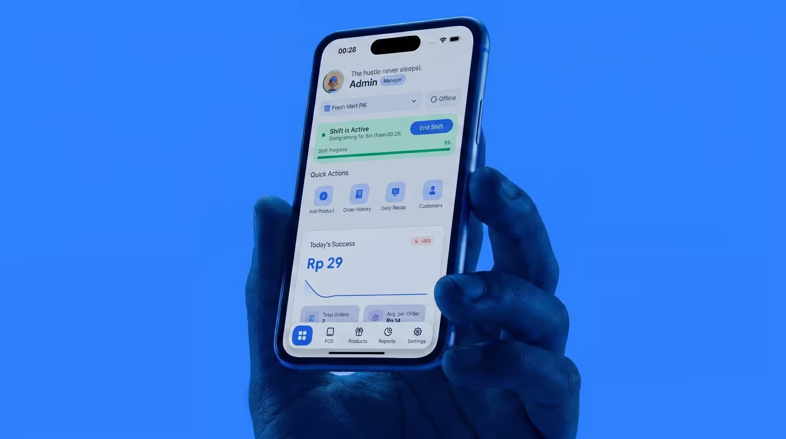 Skallr product dashboard